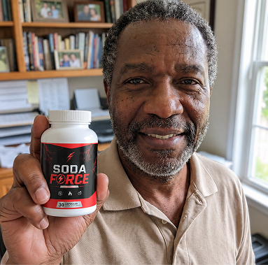 David holding Soda Force